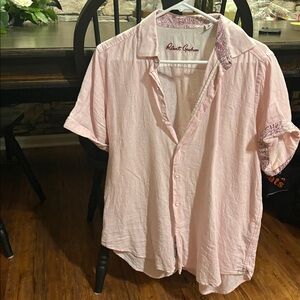 Robert Graham Light Pink Button-Up Shirt
